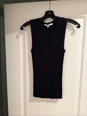 Veronica Beard Ribbed Tank for under blazers, XS